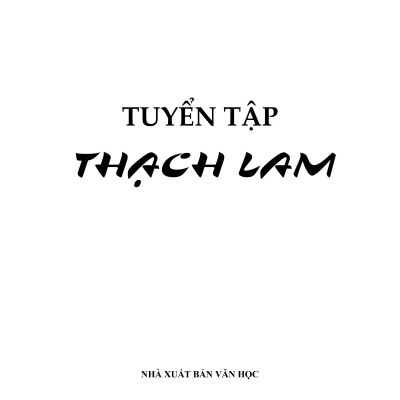 Tuyển Tập Thạch Lam (2023)