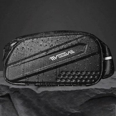 Túi Đựng Đồ Xe Đạp Thể Thao Chuyên Dụng Chất Lượng Cao RZA-390 10L EVA Vân Carbon Phản Quang Chống Nước Chắc Chắn Bền Bỉ