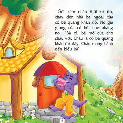 Truyện Cổ Tích Thế Giới Hay Nhất - Cô Bé Quàng Khăn Đỏ (Tái Bản)