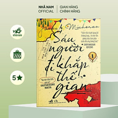 Sách - Sáu người đi khắp thế gian (Tập 1) (TB 2022) - Nhã Nam Official