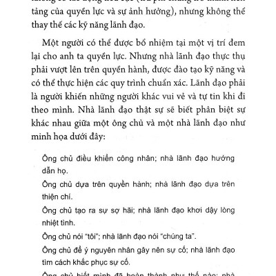 Phát Triển Kỹ Năng Lãnh Đạo