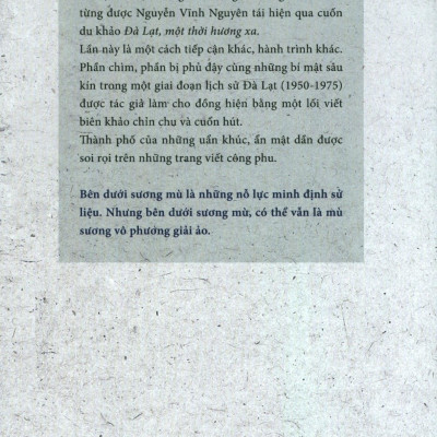 Đà Lạt Bên Dưới Sương Mù