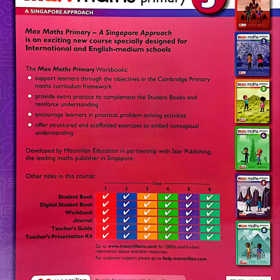 Max Maths Primary A Singapore Approach Grade 5 Workbook