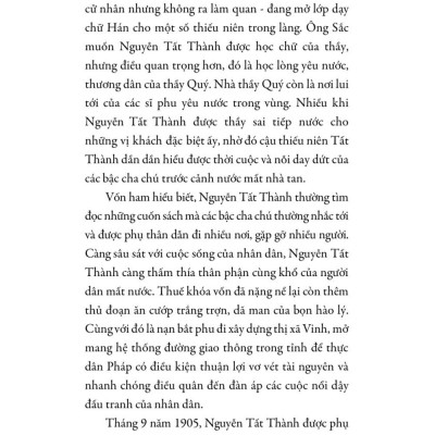 Chủ tịch Hồ Chí Minh - Tiểu sử và sự nghiệp -bản in 2025