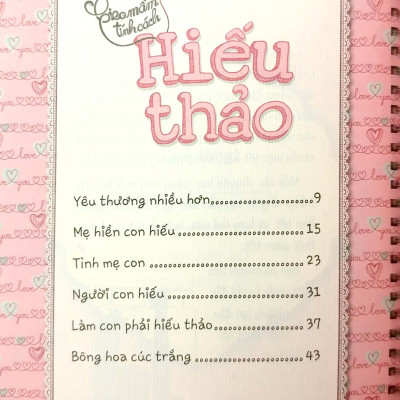 Sách Gieo Mầm Tính Cách - Hiếu Thảo