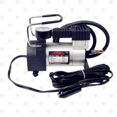 (Nhỏ Có Võ) Máy Bơm Lốp Xe Hơi Mini Cầm Tay KhoNCC Hàng Chính Hãng - Nguồn 12v Tẩu Xe Hơi - Đo Áp Suất - Bơm Xe Máy, Đạp, Banh - KDHS-MBLXSDK (Nhiều màu)