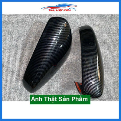 Ốp gương Mazda 3 2020-2021-2022 vân Cacbon bảo vệ chống trầy trang trí làm đẹp xe