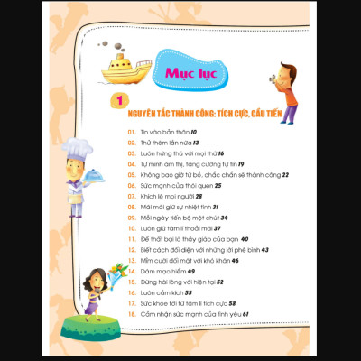 78 bài học suy nghĩ tích cực để thành công dành cho học sinh thiên tài