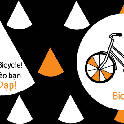 Sách Ehon Black And White Books - Xin Chào Các Bạn Phương Tiện Giao Thông