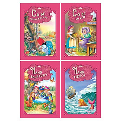 Bộ sách Những nàng công chúa nhỏ (4 tập) - Tái bản 2022