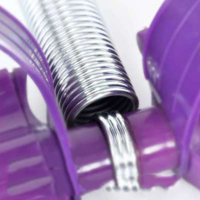 Dụng cụ tập thể dục cho lưng, bụng có dây kéo lò xo đơn REXCHI( Màu ngẫu nhiên)