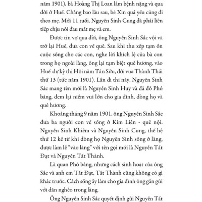 Chủ tịch Hồ Chí Minh - Tiểu sử và sự nghiệp -bản in 2025