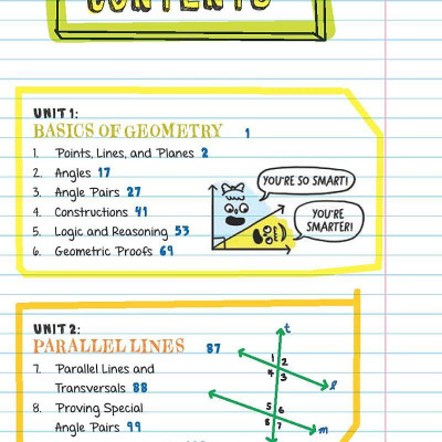 Everything You Need To Ace Geometry In One Big Fat Notebook