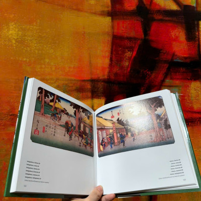 Sách - Hiroshige by Janina Nentwig - Nghệ thuật tiếng Anh/ Art Book in English