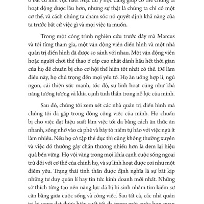 Sách:  Khỏe Để Lãnh Đạo