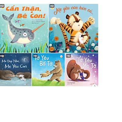 Bộ  Sách I love phần 1 (gồm 5 cuốn) 