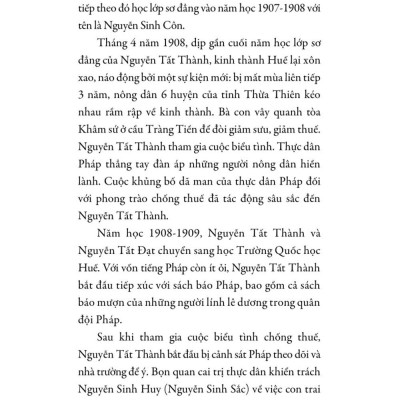 Chủ tịch Hồ Chí Minh - Tiểu sử và sự nghiệp -bản in 2025