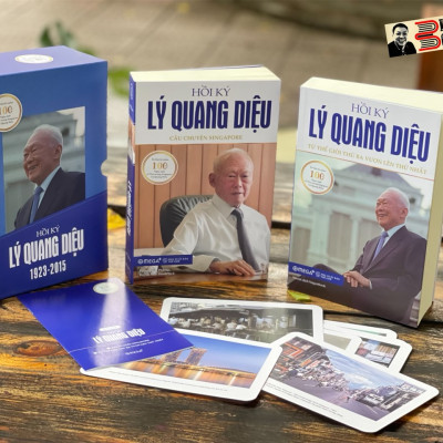(Ấn bản kỷ niệm 100 năm ngày sinh của Cố Thủ tướng Singapore Lý Quang Diệu) (Tặng Phụ bản 20 trang + bộ postcard) (Boxset 2 tập) HỒI KÝ LÝ QUANG DIỆU – Tập I CÂU CHUYỆN SINGAPORE – Tập II TỪ THẾ GIỚI THỨ BA VƯƠN LÊN THỨ NHẤT– Omega Plus