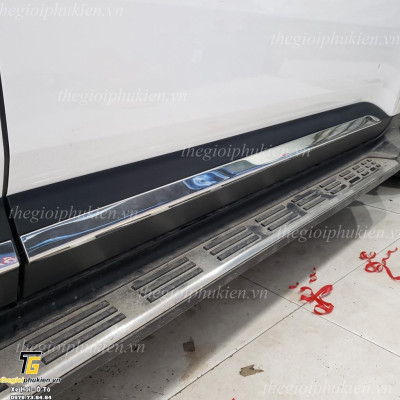 Bộ ốp sườn, nẹp sườn Kia Carnival inox cao cấp