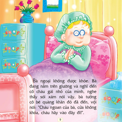 Truyện Cổ Tích Thế Giới Hay Nhất - Cô Bé Quàng Khăn Đỏ (Tái Bản)