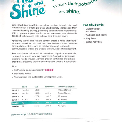 Rise And Shine American Level 5 Student