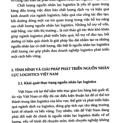 Quản Trị Nguồn Nhân Lực LOGISTISC Ở Việt Nam