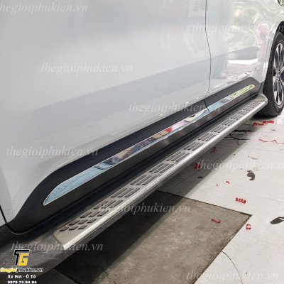 Bộ ốp sườn, nẹp sườn Kia Carnival inox cao cấp