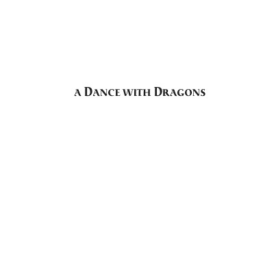 A Song Of Ice And Fire 5: A Dance With Dragons