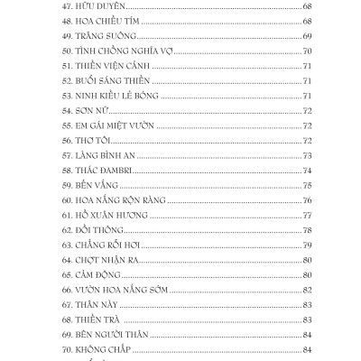 Tập Thơ Linh Hồn Trở Lại - Tự Do