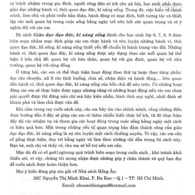 Giáo Dục Đạo Đức, Kĩ Năng Sống Dành Cho Học Sinh Lớp 8 (Biên Soạn Theo Chương Trình GDPT Mới) _HA