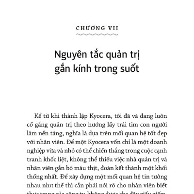 Thực Học Của Inamori Kazuo: Quản Trị Và Kế Toán