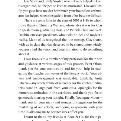 How Will You Measure Your Life?