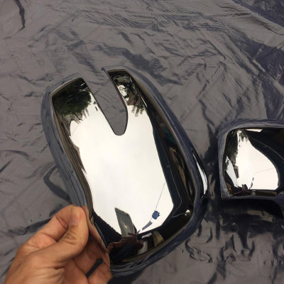 WiGo, Bộ 2 Ốp gương Toyota WiGo 2018 2019 nhựa mạ Crom cao cấp