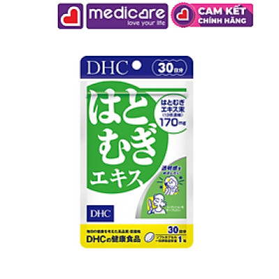 Viên Uống DHC Adlay Extract Hỗ Trợ Đẹp Da Gói 30 viên