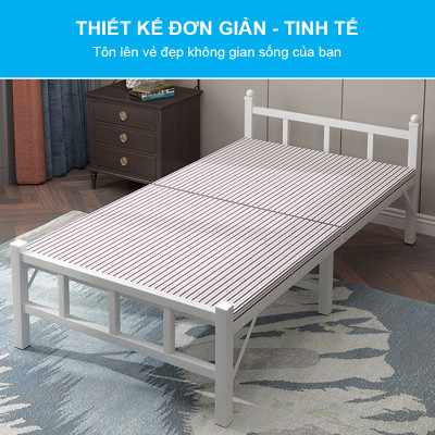 Giường gấp gọn thông minh NIKITA, Gọn nhẹ chắc chắn, giá rẻ cho người dùng - Mẫu mới 2024
