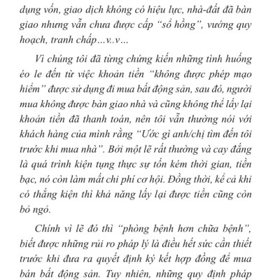 Sập bẫy nhà đất – Đừng để là bạn