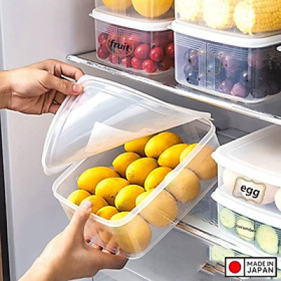 Hộp nhựa đựng thực phẩm Nakaya 3L (24.1×17.6×9.1cm)