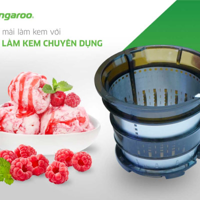 MÁY ÉP TRÁI CÂY KANGAROO KG200SJD2 (MÁY ÉP CHẬM 665ml - 200W) Hàng Chính Hãng