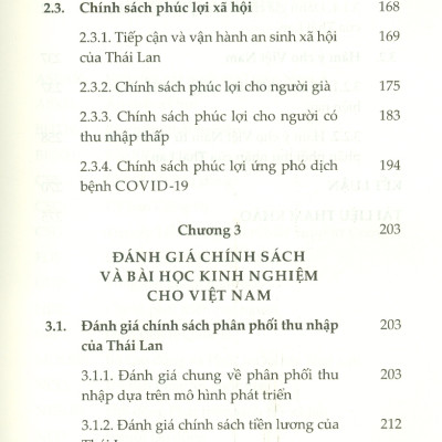 Chính Sách Phân Phối Thu Nhập Của Thái Lan Và Hàm Ý Cho Việt Nam (Sách chuyên khảo)