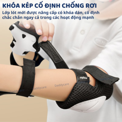 Mũ bảo vệ đầu cho bé kèm bảo vệ đầu gối, tay chân cho bé Mideer Protective Clothing Bike