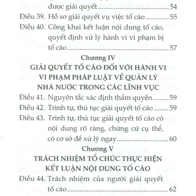 Luật Tố Cáo