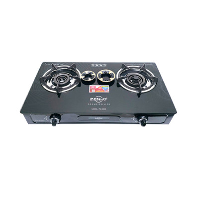 Bếp ga đôi mặt kính cao cấp Pengo PG-9003 DG2( Hàng chính hãng)