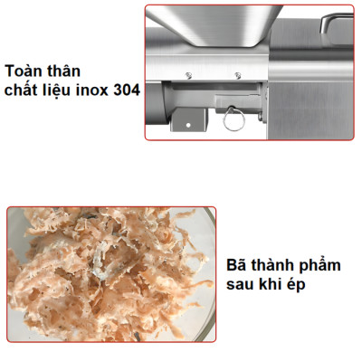 Máy ép dầu thực vật Nóng và Lạnh Thương hiệu Anh Quốc AOSIDA cao cấp WF-J168, Công Suất Cực Lớn 1800W - Bảo Hành 12 Tháng (Hàng Nhập Khẩu)