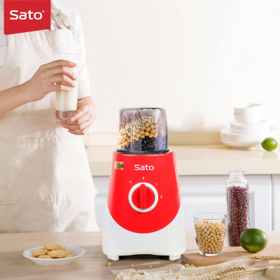 Máy xay sinh tố đa năng SATO MX3306A - Máy xay gồm 03 cối: Cối xay sinh tố, cối xay thịt & cối nhỏ. Thân máy sử dụng nhựa ABS, độ bền cao, chịu lực tốt - Miễn phí vận chuyển toàn quốc - Hàng chính hãng