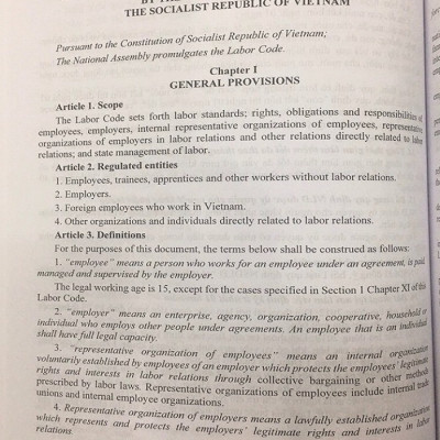 Bộ Luật Lao Động - Labor Code -   Chính Sách Tăng Lương, Hệ Thống Thang Bảng Lương 2020