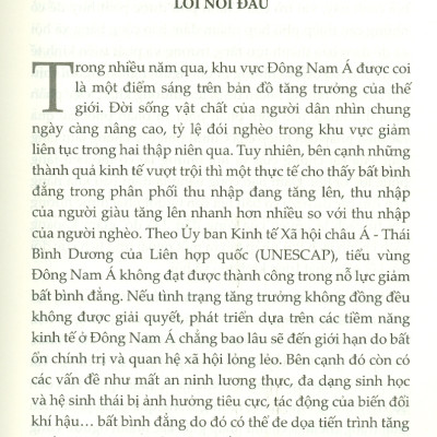 Chính Sách Phân Phối Thu Nhập Của Thái Lan Và Hàm Ý Cho Việt Nam (Sách chuyên khảo)