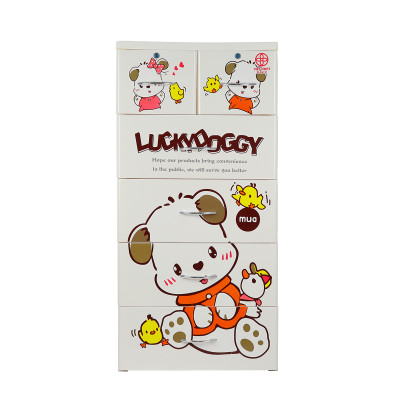 Tủ lucky 5T - Lucky dog ( màu chó trắng )
