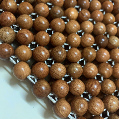 Chiếu Hạt Gỗ Hương Cao Cấp - Kích Thước 2,2mx2m hạt 1.2cm ( video , hình thật )