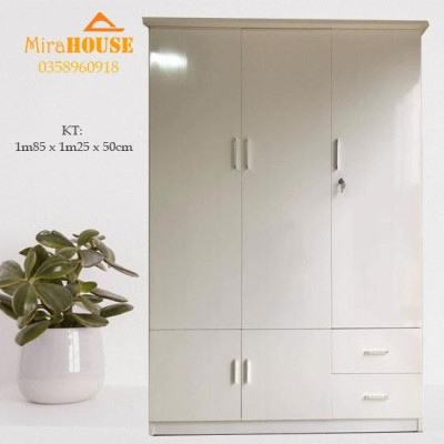  Tủ Nhựa 3 Buồng Tiện Lợi Chịu Lực Tốt Tủ Đựng Quần Áo Giá Tốt Nhất