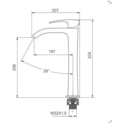 VÒI LAVABO NGA CAO CẤP G1007-81